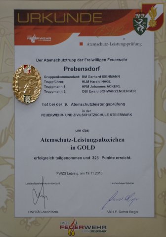 aslp gold urkunde